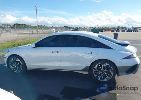 2025 Hyundai Ioniq 6 Sel from USA, damaged, VIN KMHM34AA1SA082837